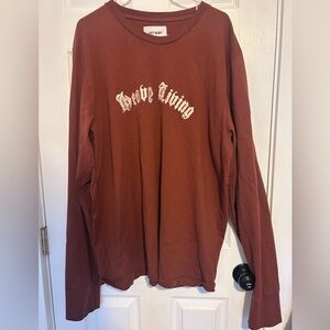Rust Long Sleeve Tee